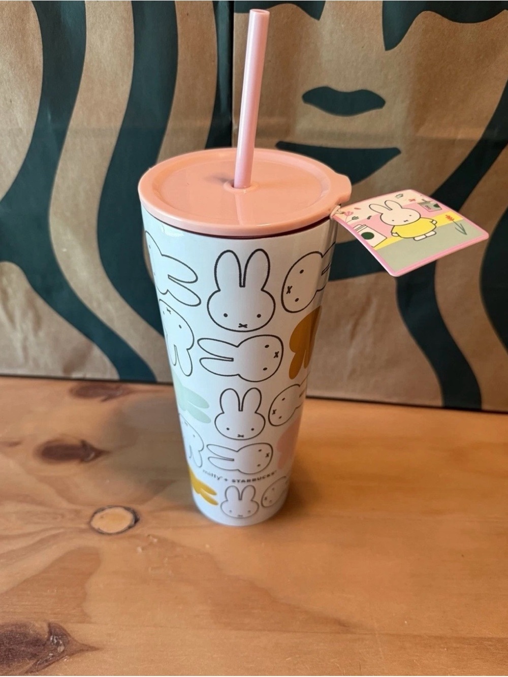 Miffy × Starbucks Stainless Tumbler